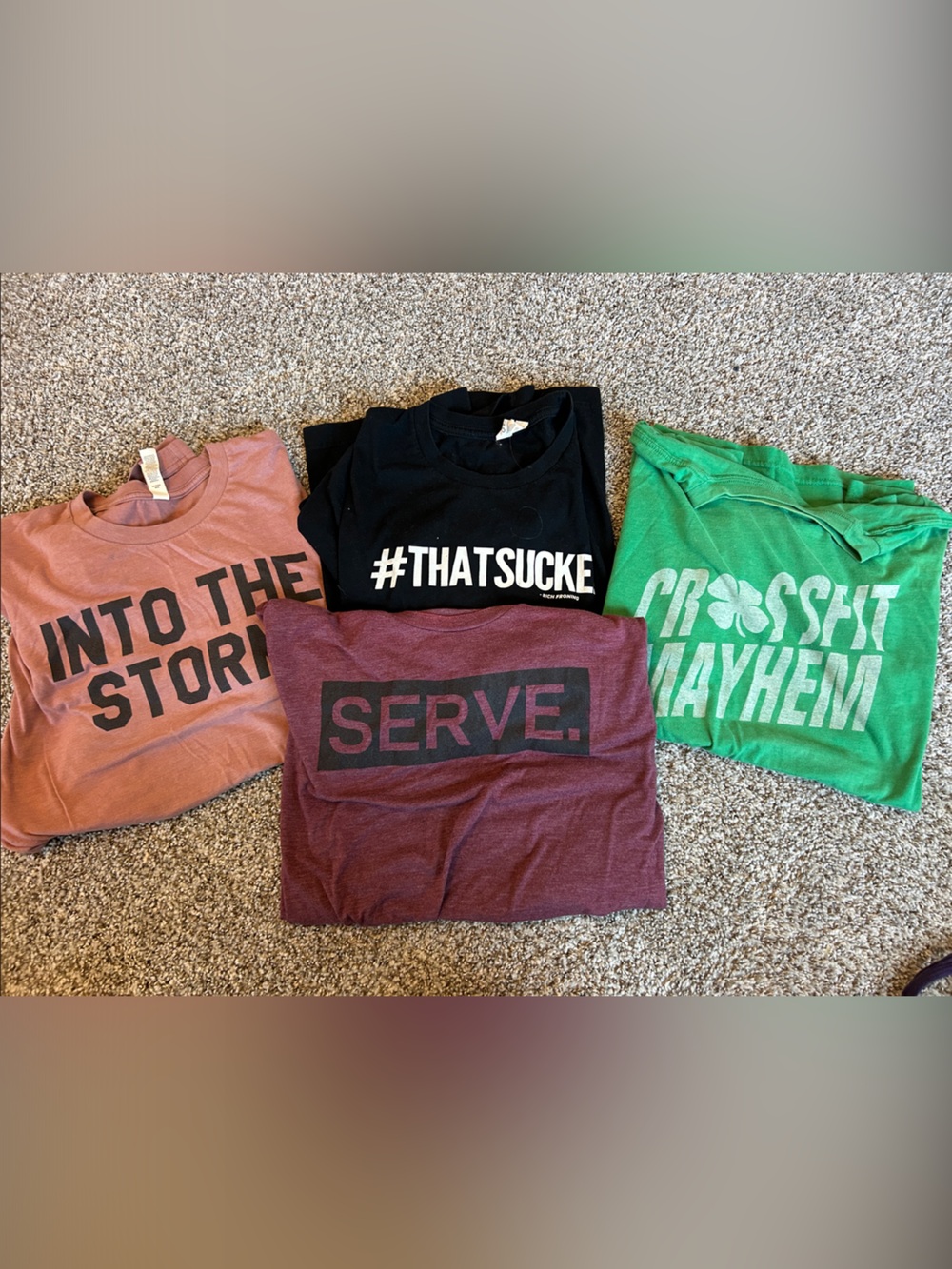Size Large CrossFit Mayhem Lot